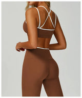 Women Seamless Shockproof Yoga Bra