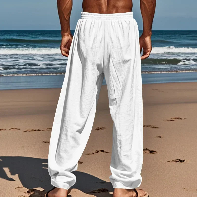 Men’s Elastic Waist Casual Pants