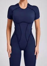 Women Backless Yoga Jumpsuit