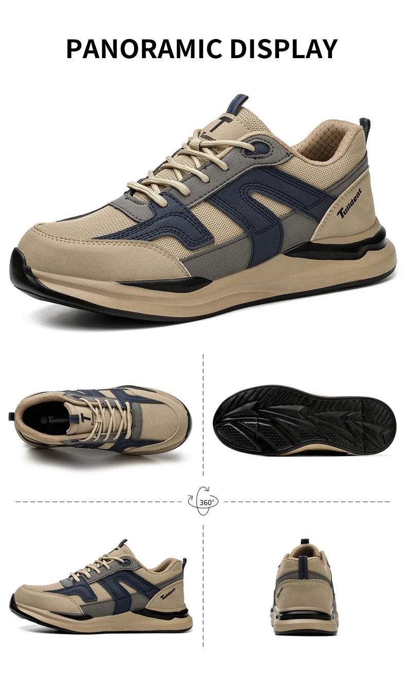 Men Steel Toe Indestructible Work Sneakers