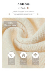 Women's Merino Wool Knit Pullover