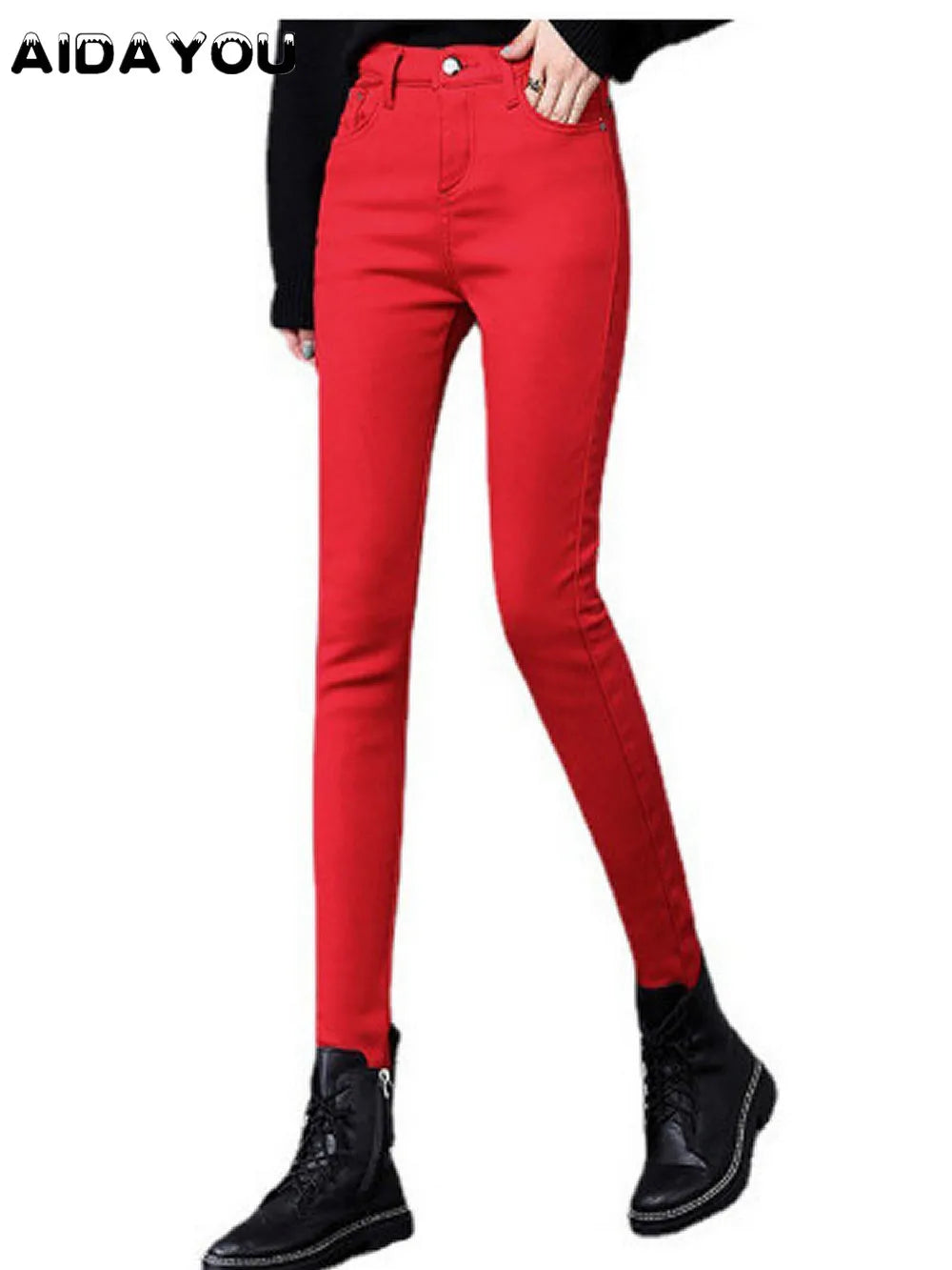 Women White Office Pants