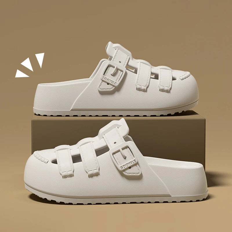 Women Mules Casual Platform Slides