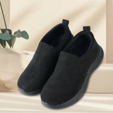 Women Snow Ankle Boots – Anti-Slip Plush Leather Winter Footwear