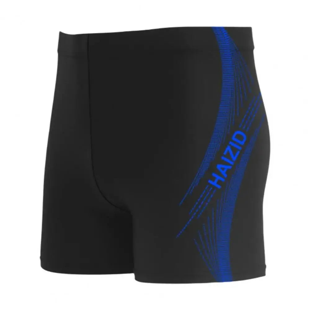 Men's Plus Size Printed Swim Trunks