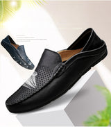 Men Italian Style Leather Moccasins