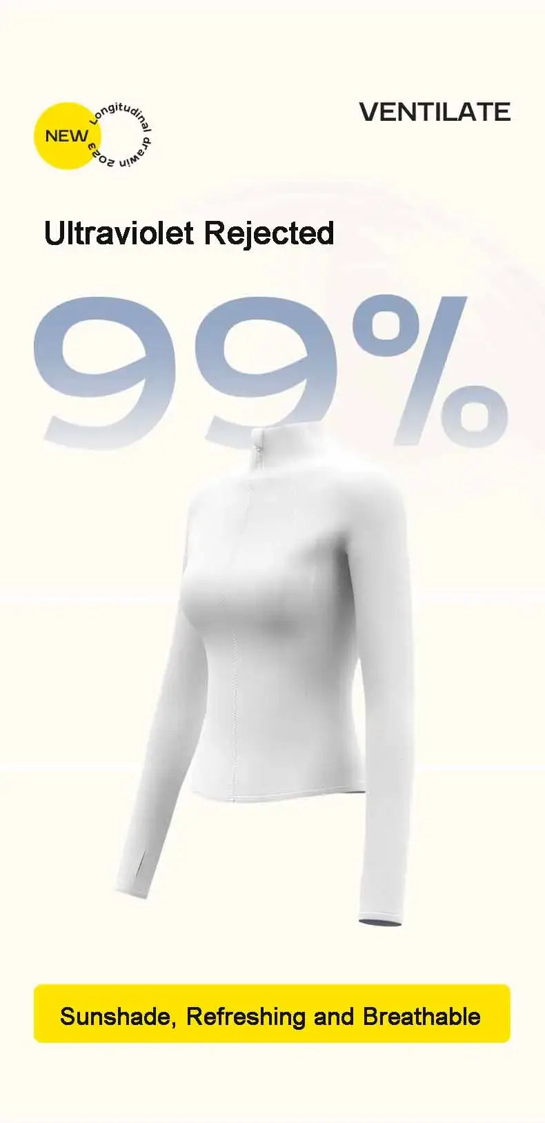 Women UV Protection Sports Jacket