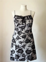 Women Extra Size Lace Suspender Nightdress Loungewear