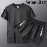 Men Swimwear Set Beach Surf Suit