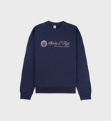 Navy Blue Crew Sweatshirt