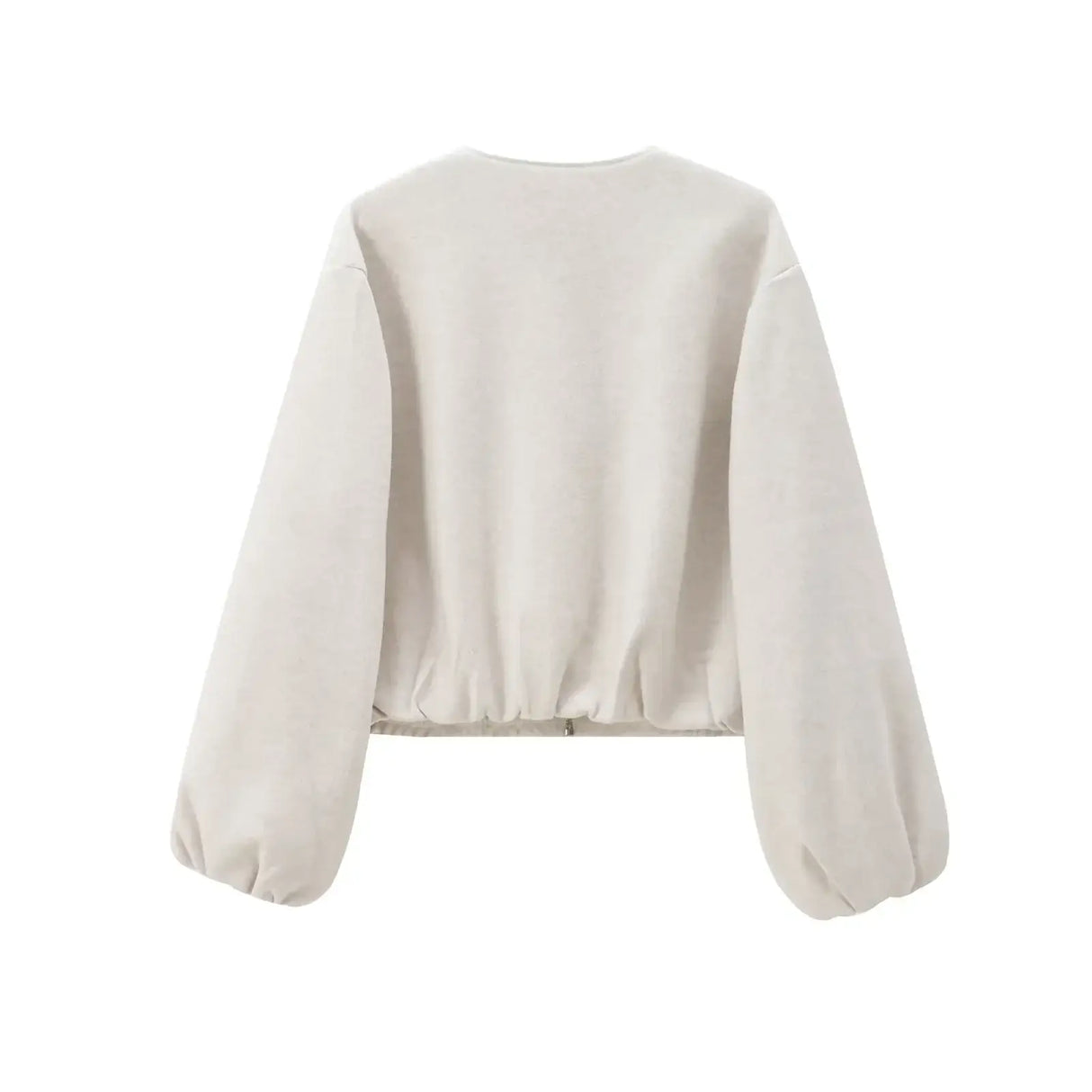 Women Cropped Bomber Jacket