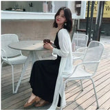 Women Plus Size Summer Knit Cardigan