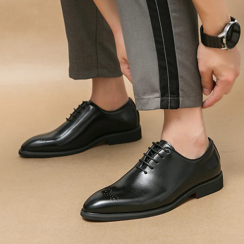 Men Luxury Wedding Oxford Shoes