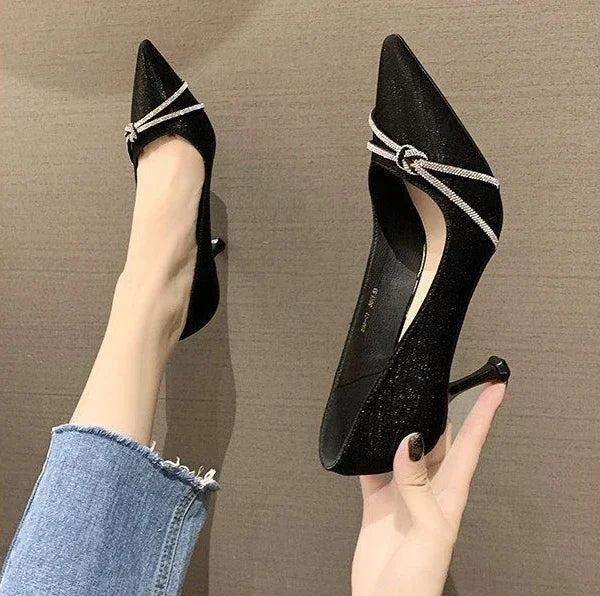 Korean Style Women Pumps Formal Non-Slip Shoes