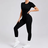 Women Backless Yoga Jumpsuit