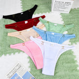Women Hollow Thong Set