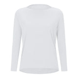Women's Long Sleeve Yoga Shirt – Quick-Dry Loose Running Training Top