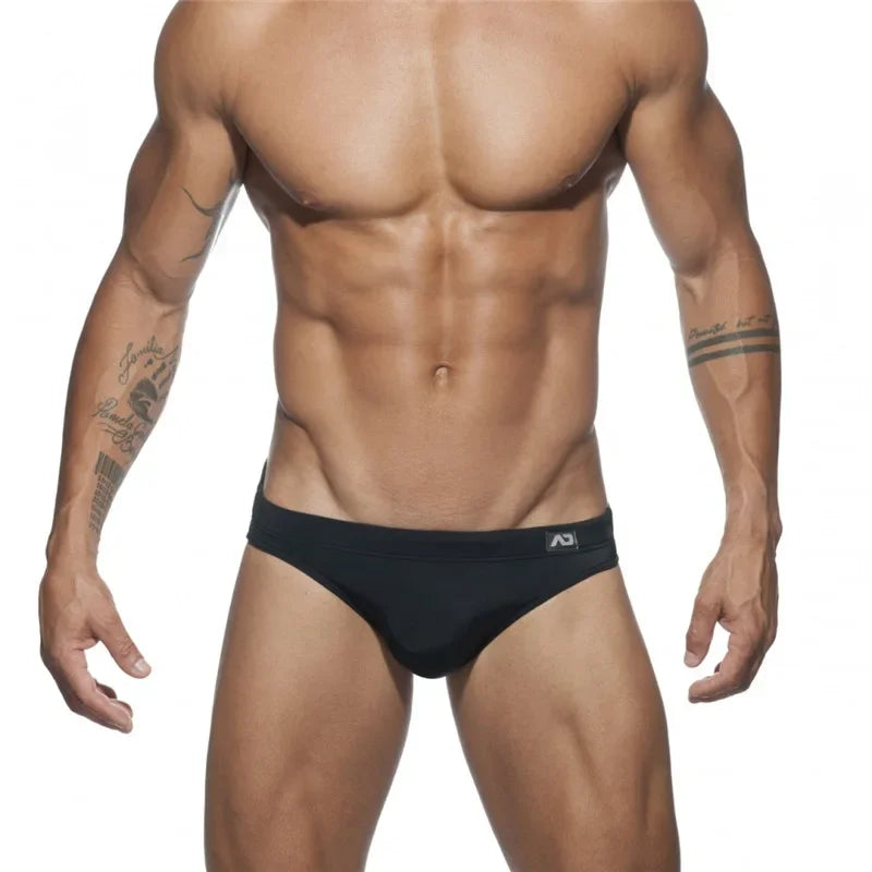 Men Neon Bikini Swim Briefs