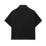 MUJER Cropped Varsity Women's Zipper Jacket