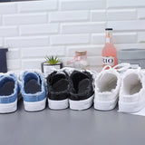 Women Canvas Shoes Classic Lace Up Sneakers