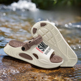 Unisex Thick Sole Pain Relief Shower Slippers