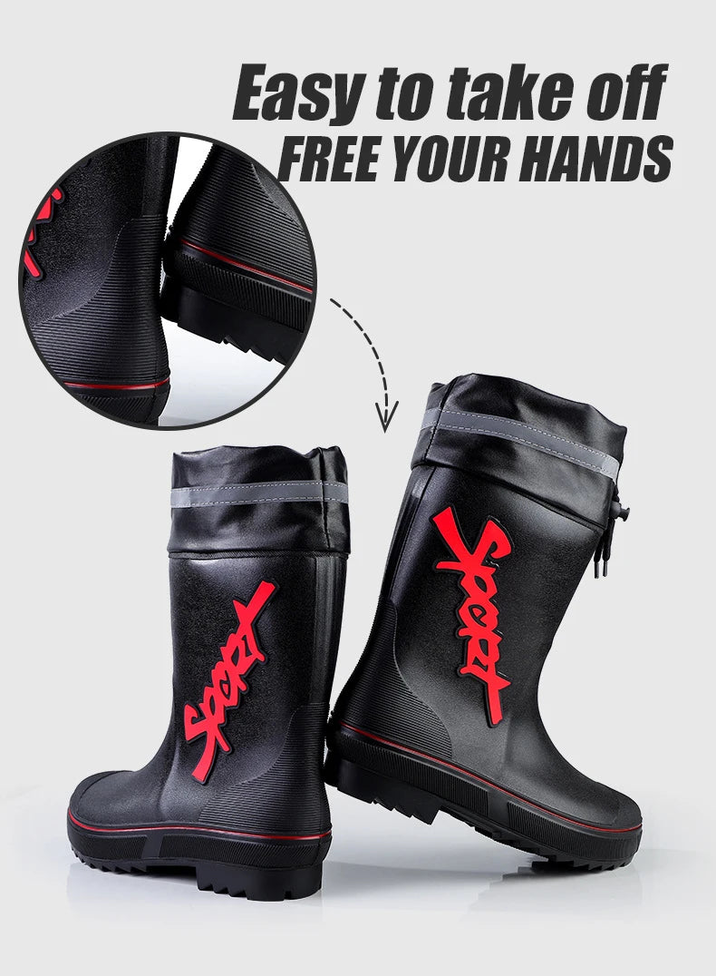Couple Style Waterproof Rain Boots
