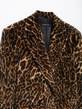 Velvra™ – Leopard Velvet Blazer Set (Luxury Print, Office to Evening Fashion)