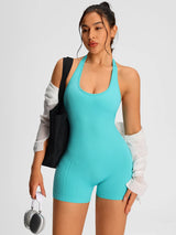 FitZora™ – Sports Gym Fitness Romper (Stretchy, Sleek & Performance-Ready)