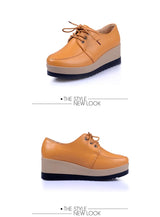 Women Platform Oxfords – 2025