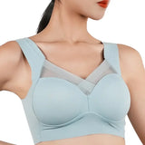 Women Ice Silk Seamless Push Up Bra