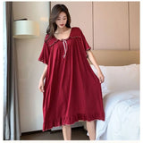Women Extra Large Loose Sleep Dress