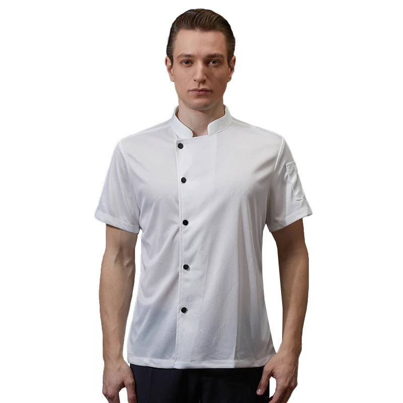 Plus Size Chef's Suit – Unisex Summer Kitchen Wear