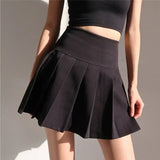 Women Y2K Pleated Mini Skirt