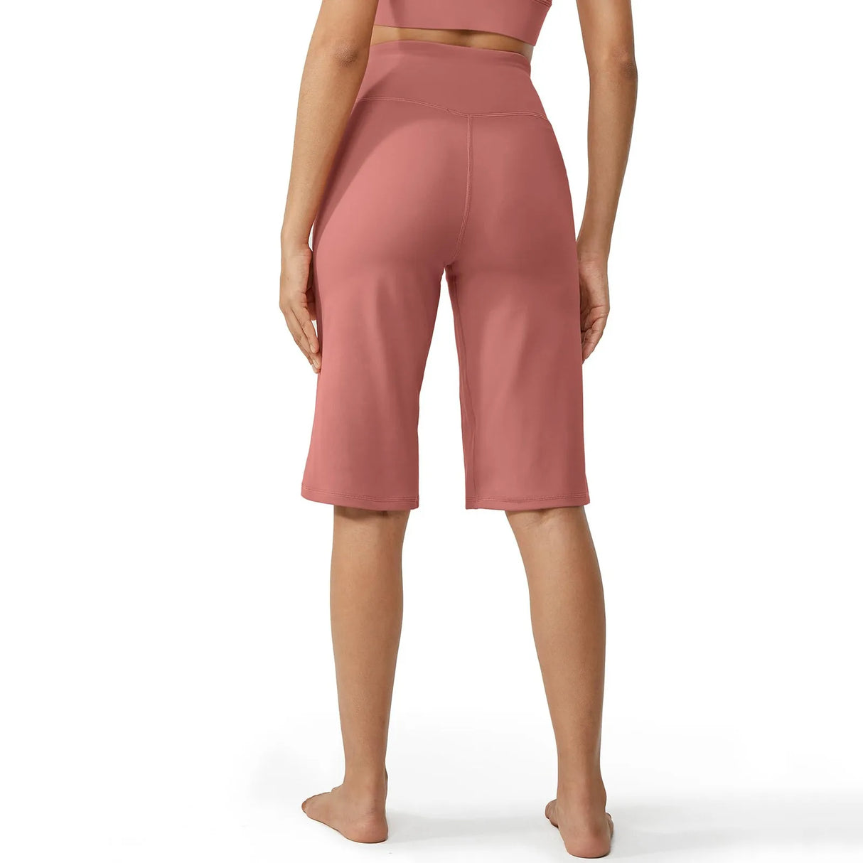Women Capri Pants with Pockets Yoga Fit