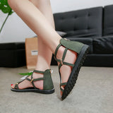 Women Soft Sole Flat Sandals Lightweight Shoes