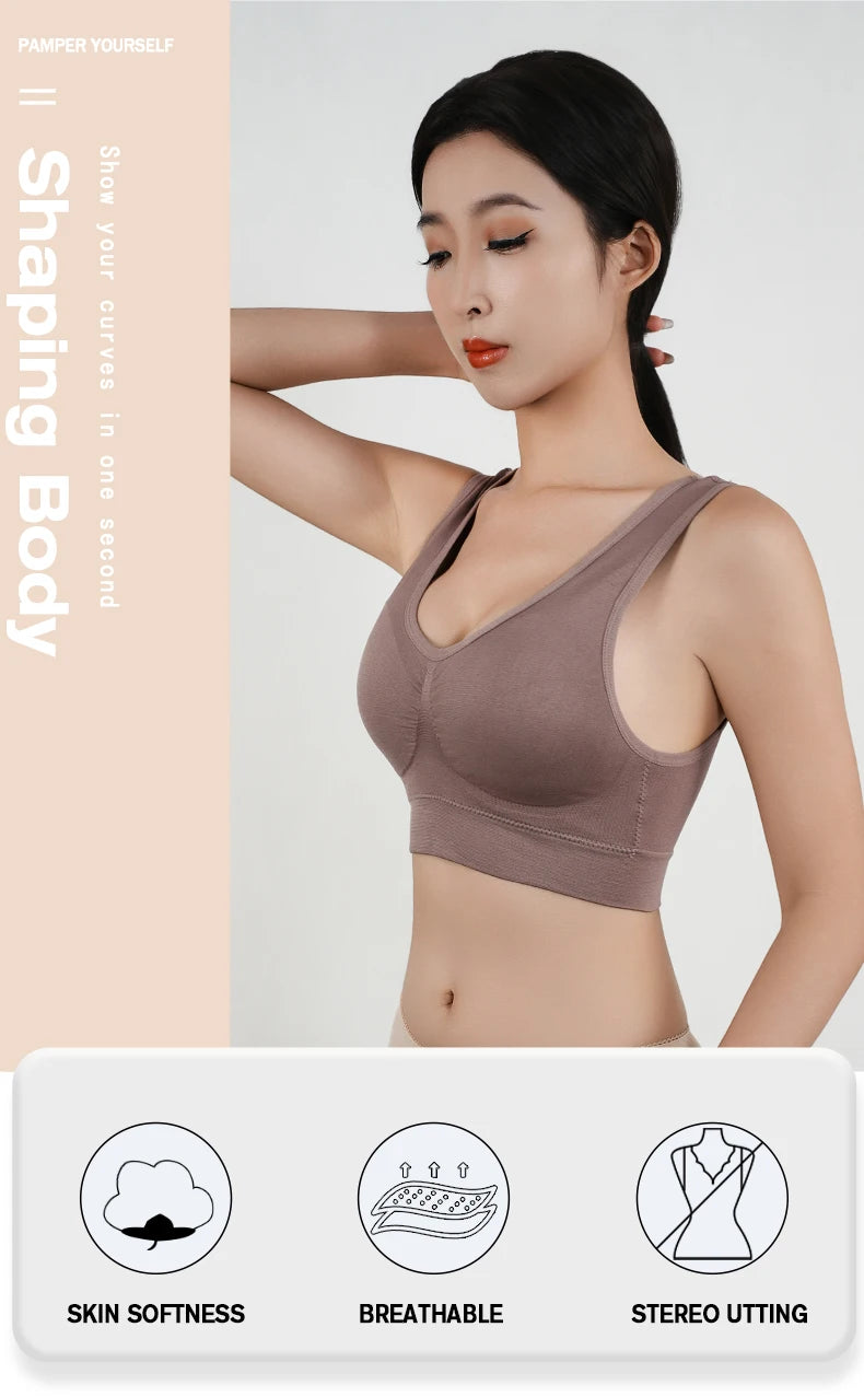 Women Padded Yoga Sports Bra