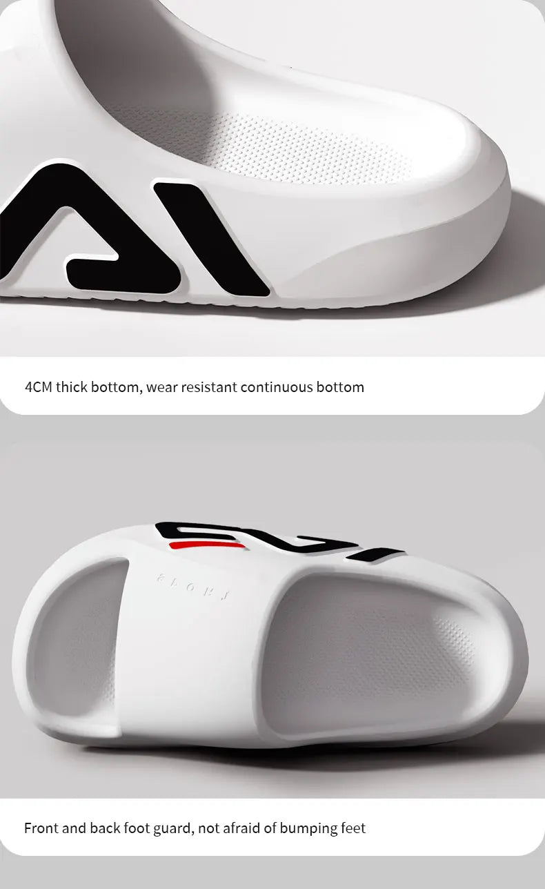 Men Extra Thick Air Cushion Summer Slides