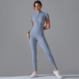 Women's Breathable Sports Yoga Bodysuit – Quick Dry Fitness Jumpsuit
