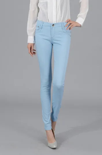 Women White Office Pants
