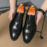 Men Luxury Wedding Oxford Shoes