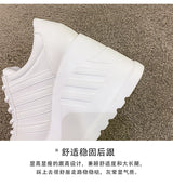 Women’s Pumps Round Head Lace-Up Leisure Heels