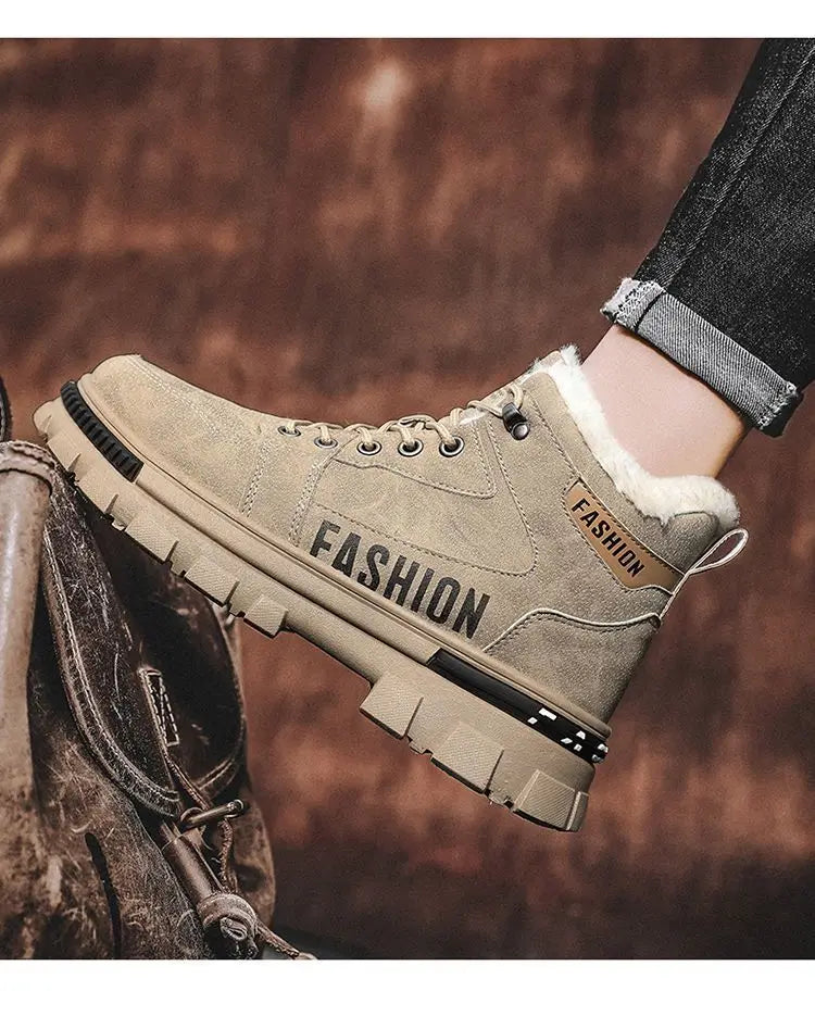 Women Anti Slip Waterproof Work Boots