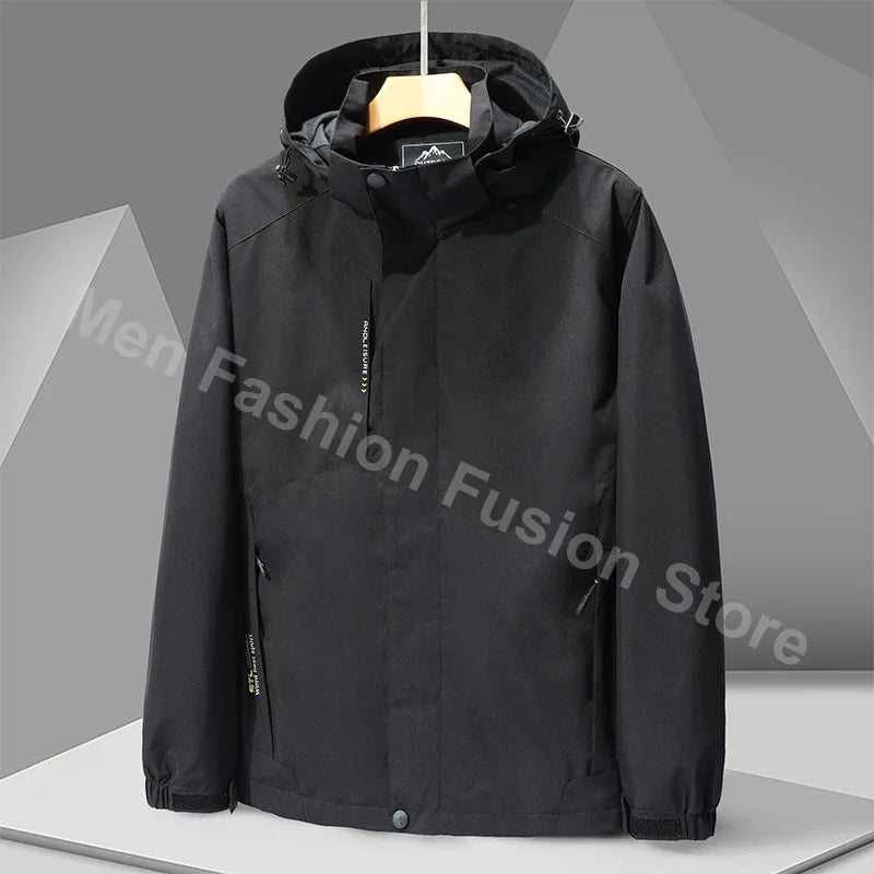 Men's Plus Size Travel Windbreaker