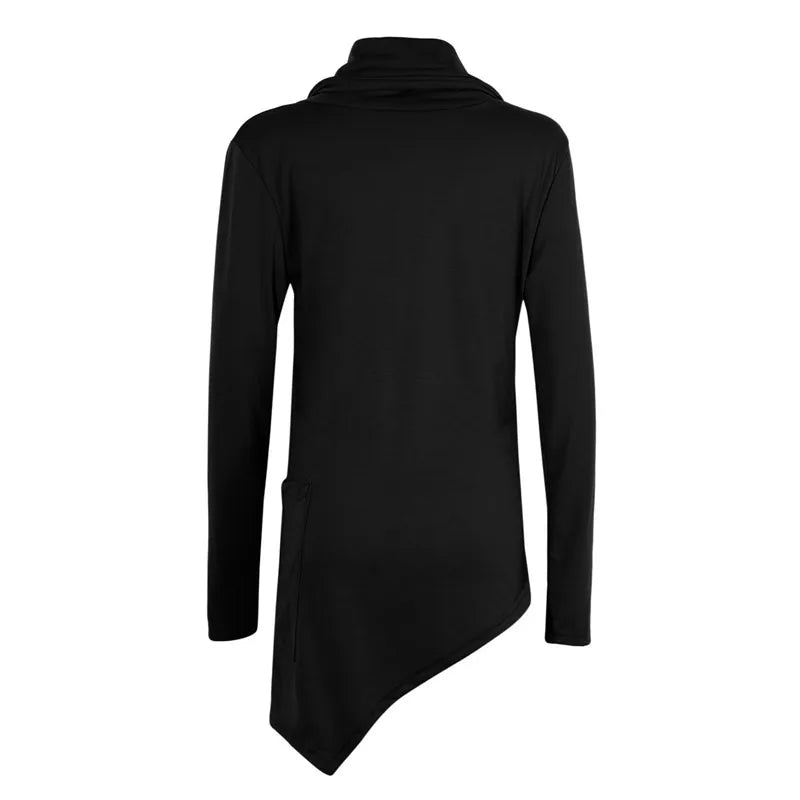 Men's Plus Size 5XL Hoodie – Turtleneck Sweatshirt