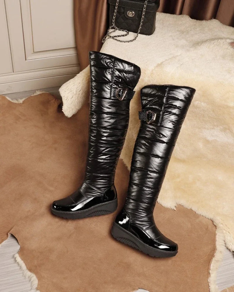 Women Wedge Boots – 2025 Winter