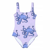 Simple Print Swimsuit