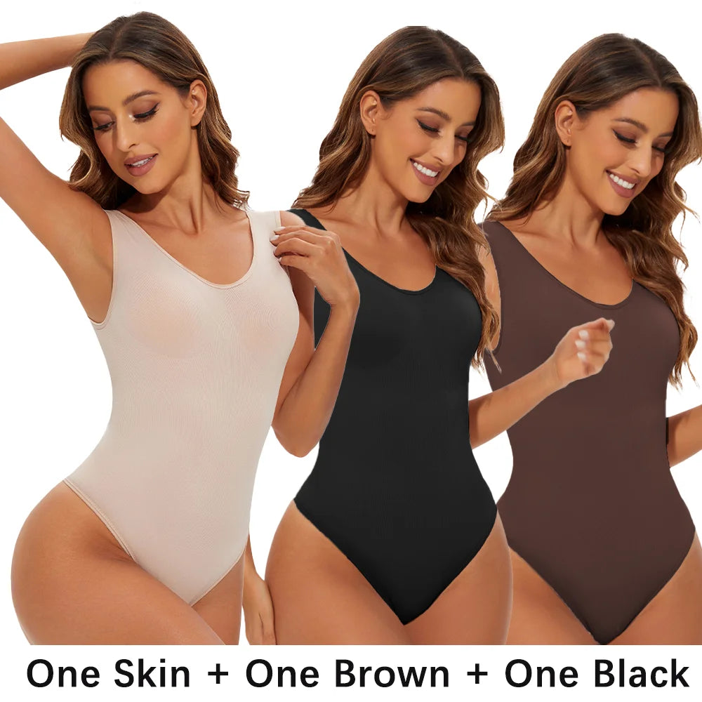 Women Seamless Sculpting Bodysuit