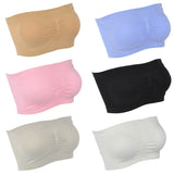 Women S-6XL Strapless Bra Top