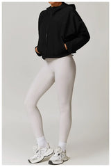 Women Quick Dry Hooded Sports Jacket