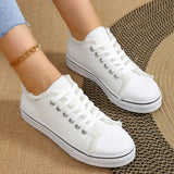 Women Canvas Shoes Low Cut Fashion Sneakers